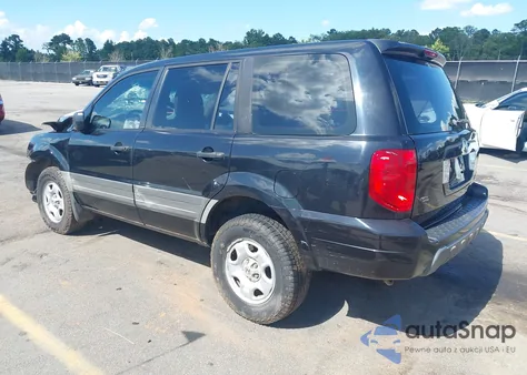 2005 Honda Pilot Lx from USA, damaged, VIN 2HKYF18125H549987